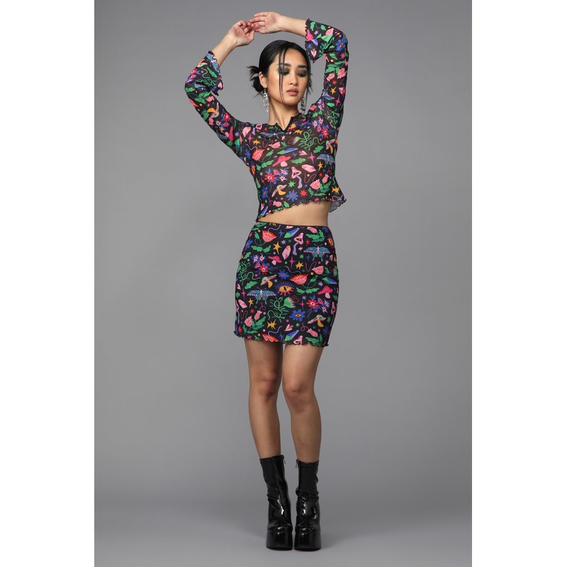 Plantistry Mesh Skirt