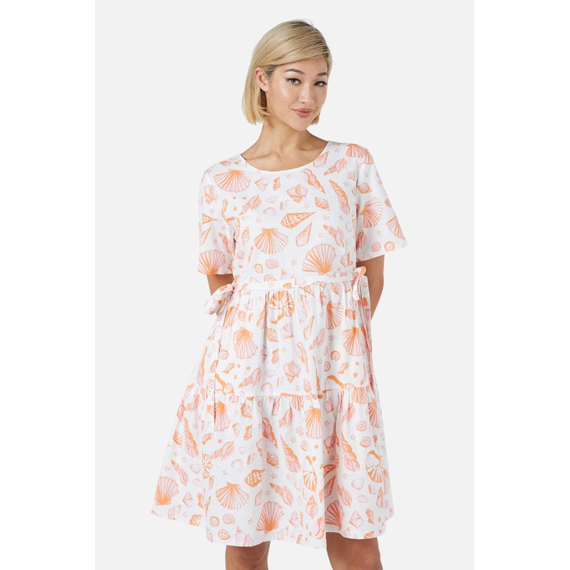 Sea Shell Smock Dress