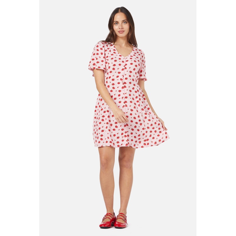 Baby Roses Mini Dress