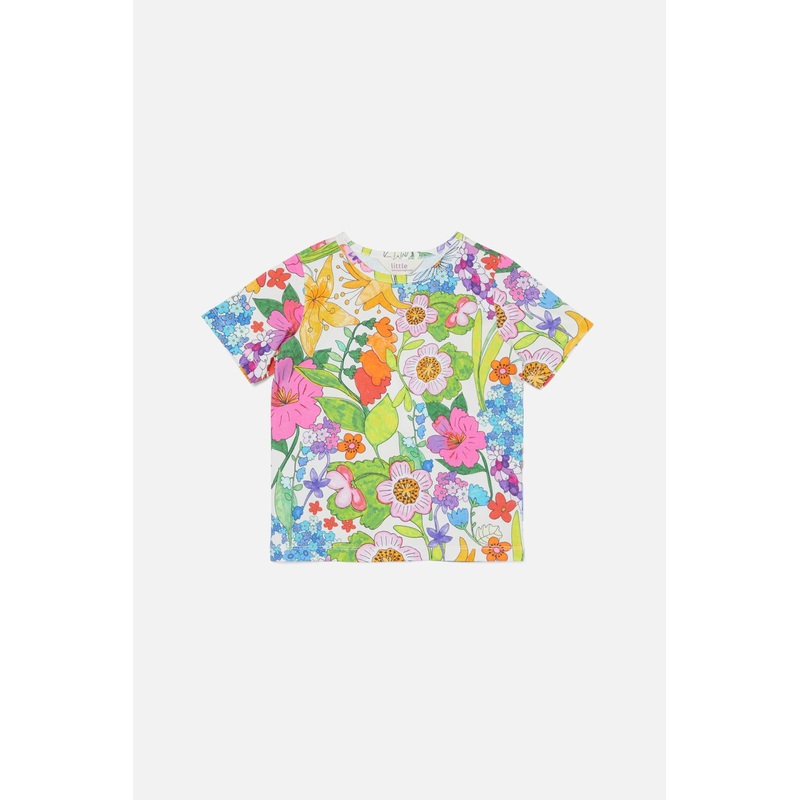 Cottage Kids Floral SS Tee