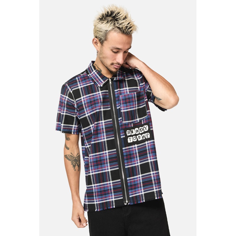 Edgy Tartan SS Shirt