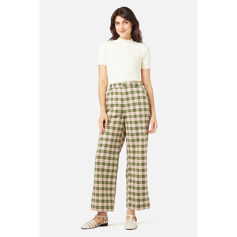 Hazel Check Pant