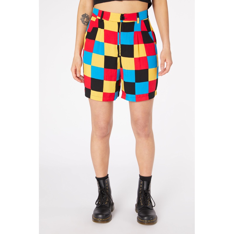 Patch Colour Block Short