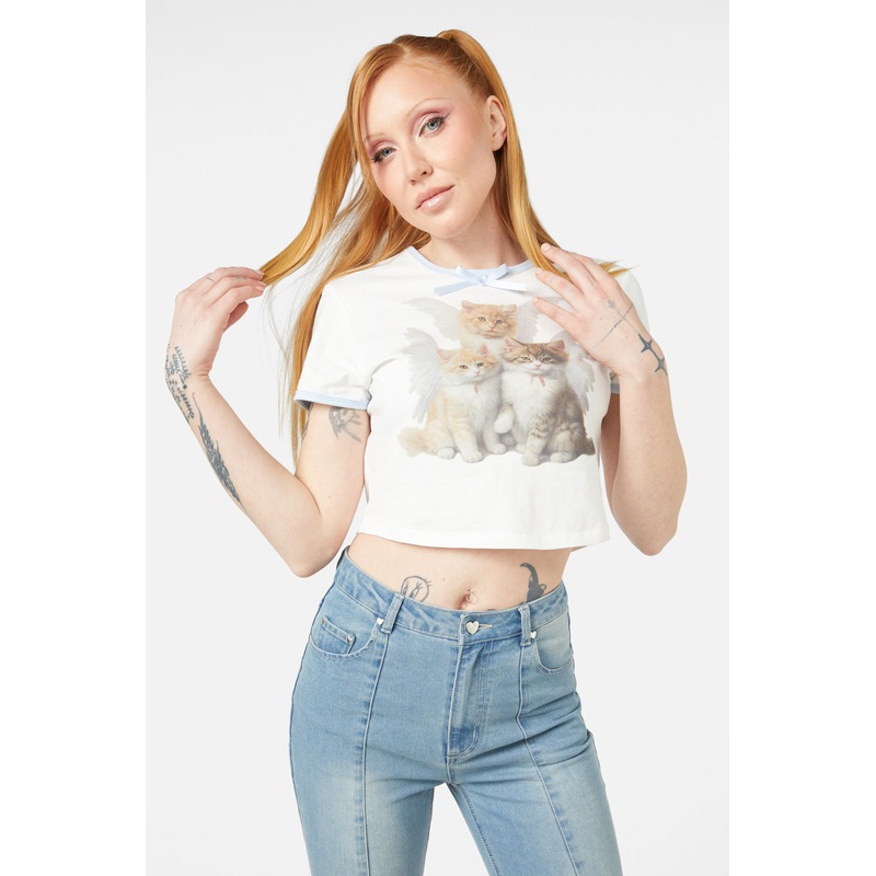 Catrina Crop Tee