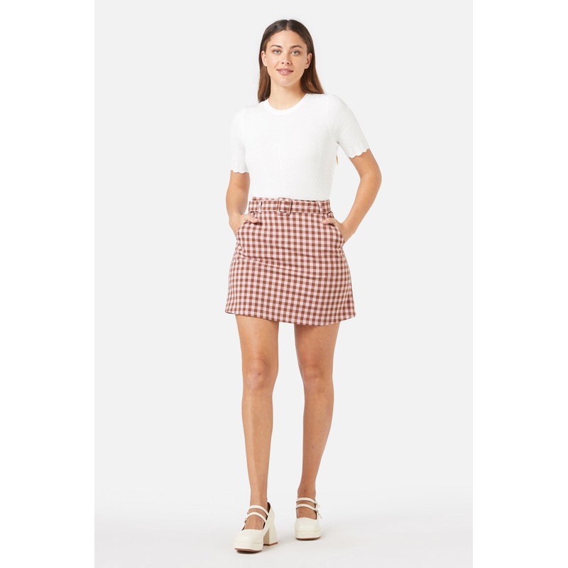 Gelati Gingham Skirt