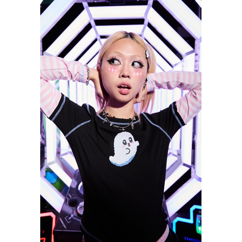 Ghostie LS Tee