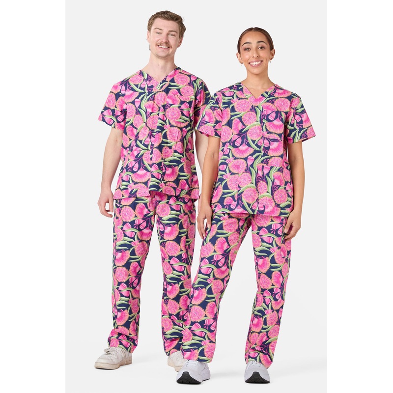 Gum Blossoms Scrub Set