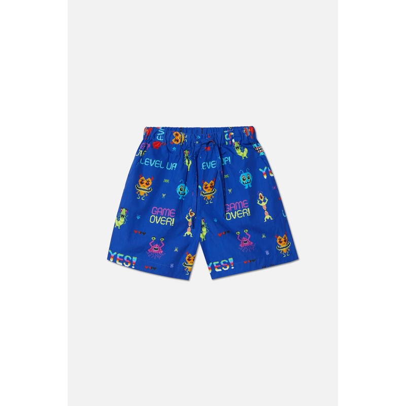 Pixels Kids Shorts