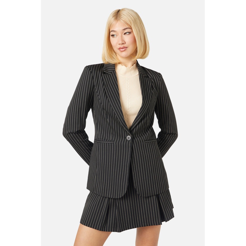 Abigail Pinstripe Jacket