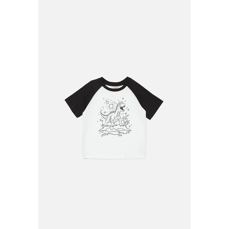 Colour In Dino Kids Tee