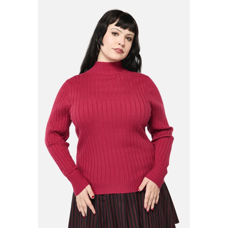 Curve Cub Huddle Knit Top