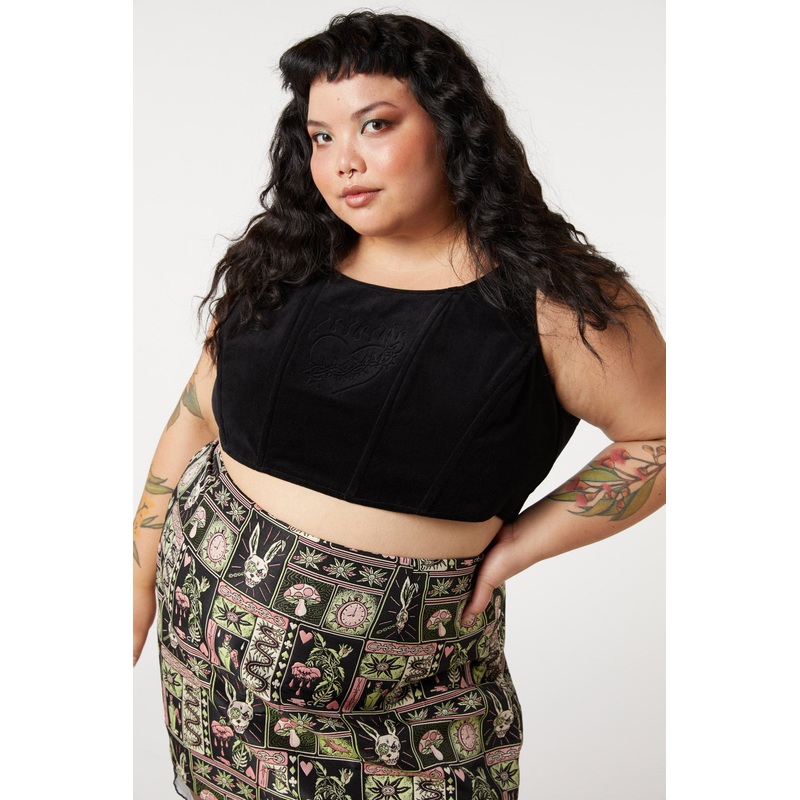 Curve Knave Of Hearts Corset