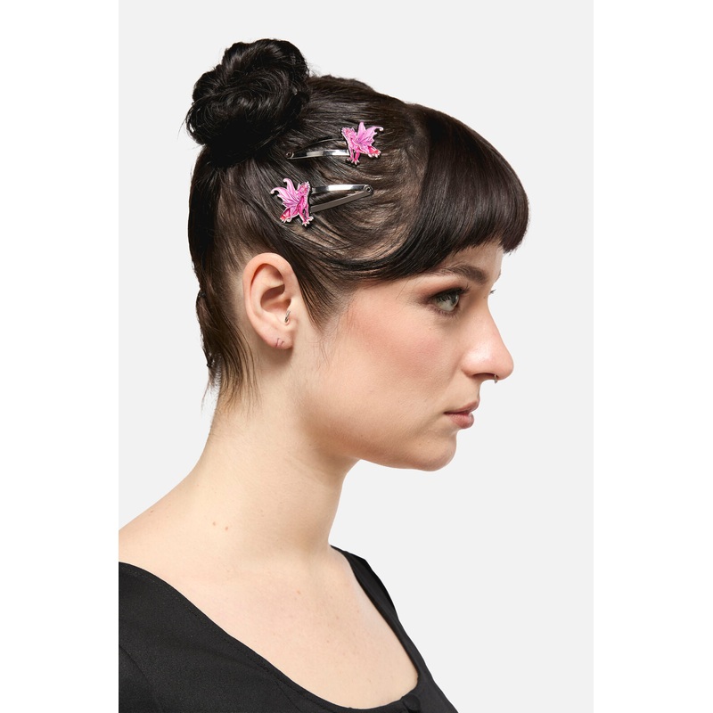 Dragon Wings Hair Clips