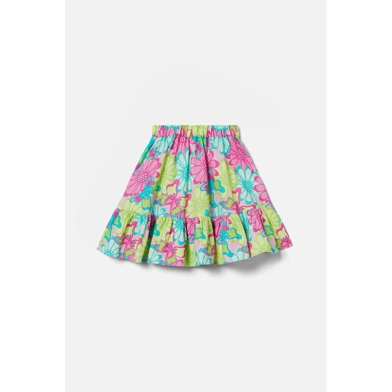 Giant Flowers Kids Skirt