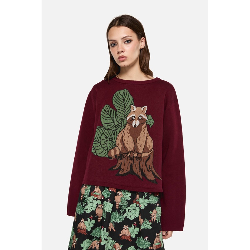 Haus Of Raccoon High Neck Knit