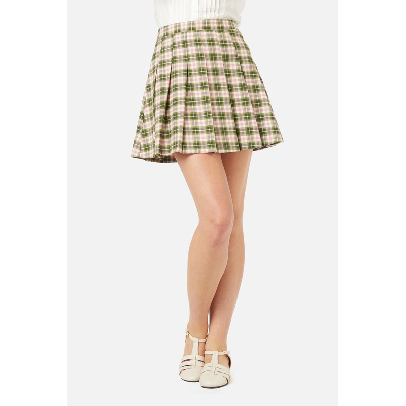 Hazel Check Skirt