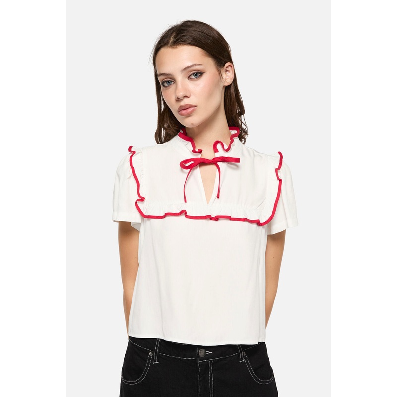 Little Bitter Frilly Blouse