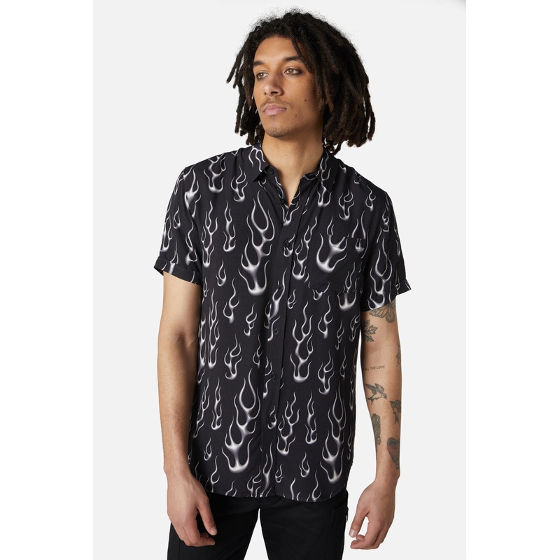 Naked Flame Short Sleeve Shirt