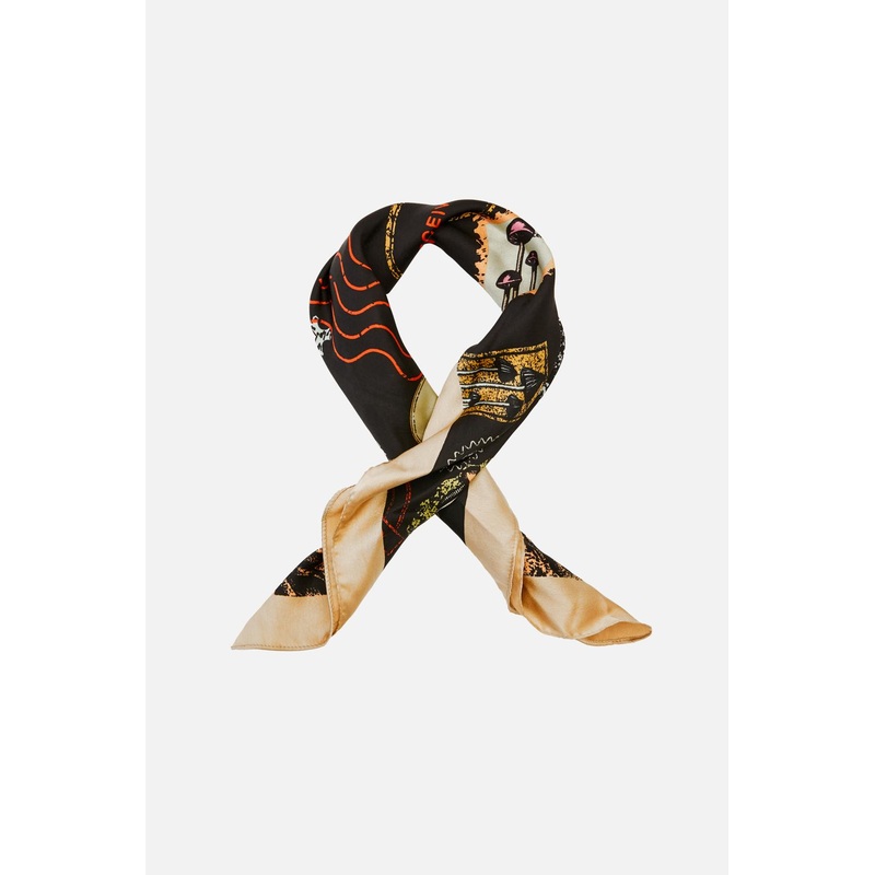 Old Postal Satin Scarf