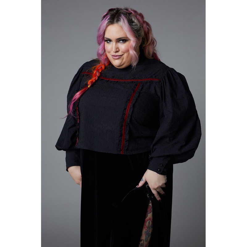 Curve Nadja Gothic Blouse