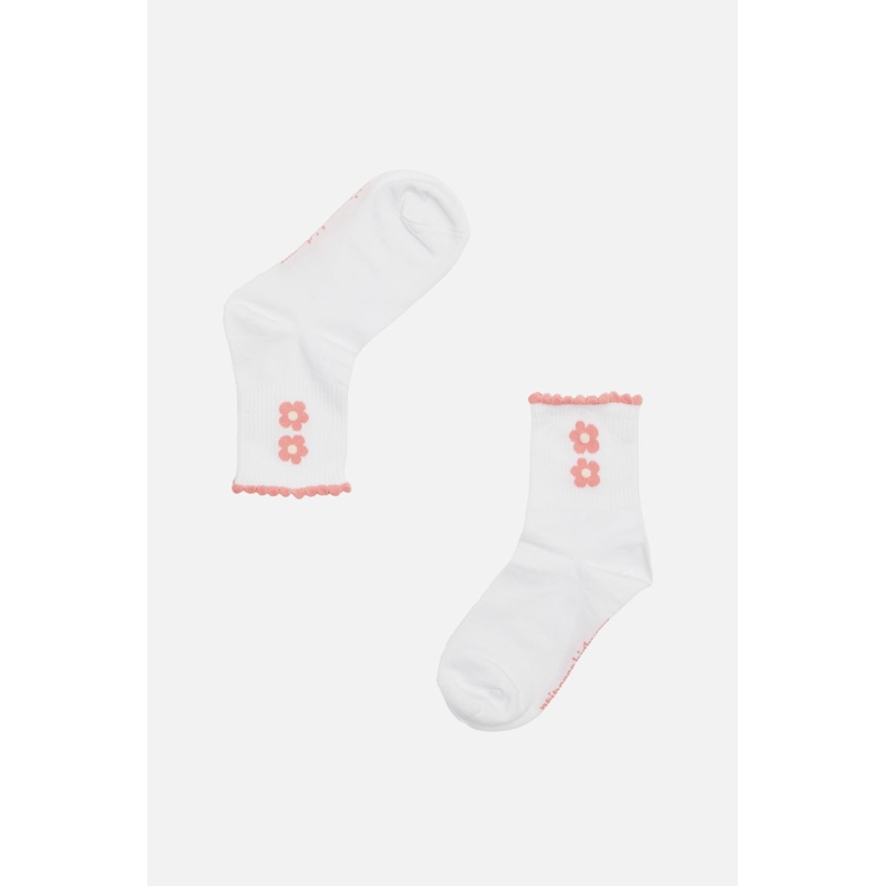 Daisy Rib Socks