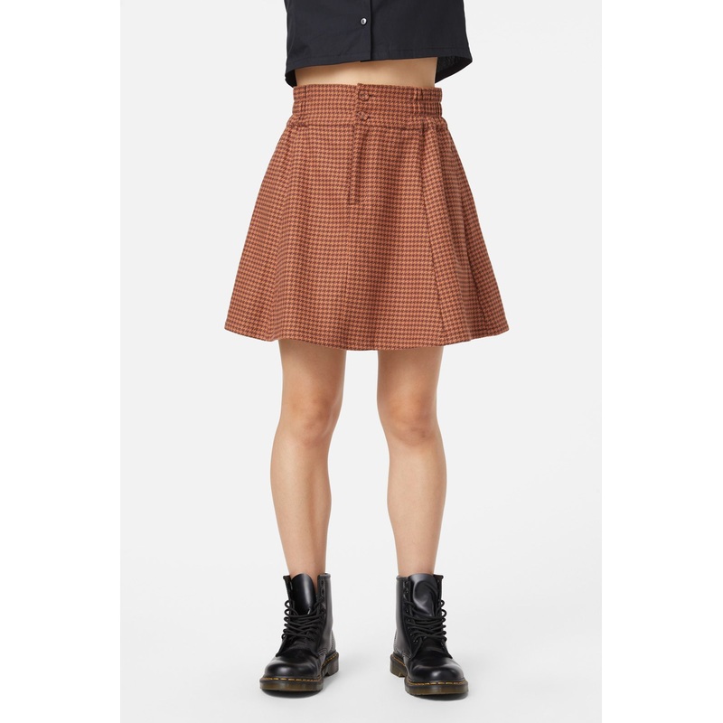 Dodo Houndstooth Skirt