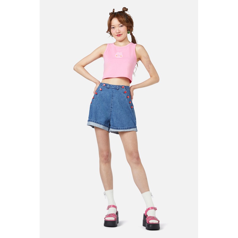 Electric Denim Short