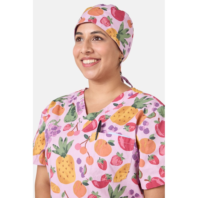 Fruit Cup Scrub Hat