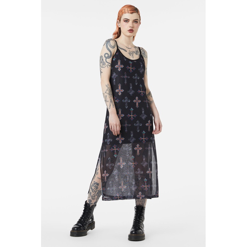 Hope Had Died Mesh Dress