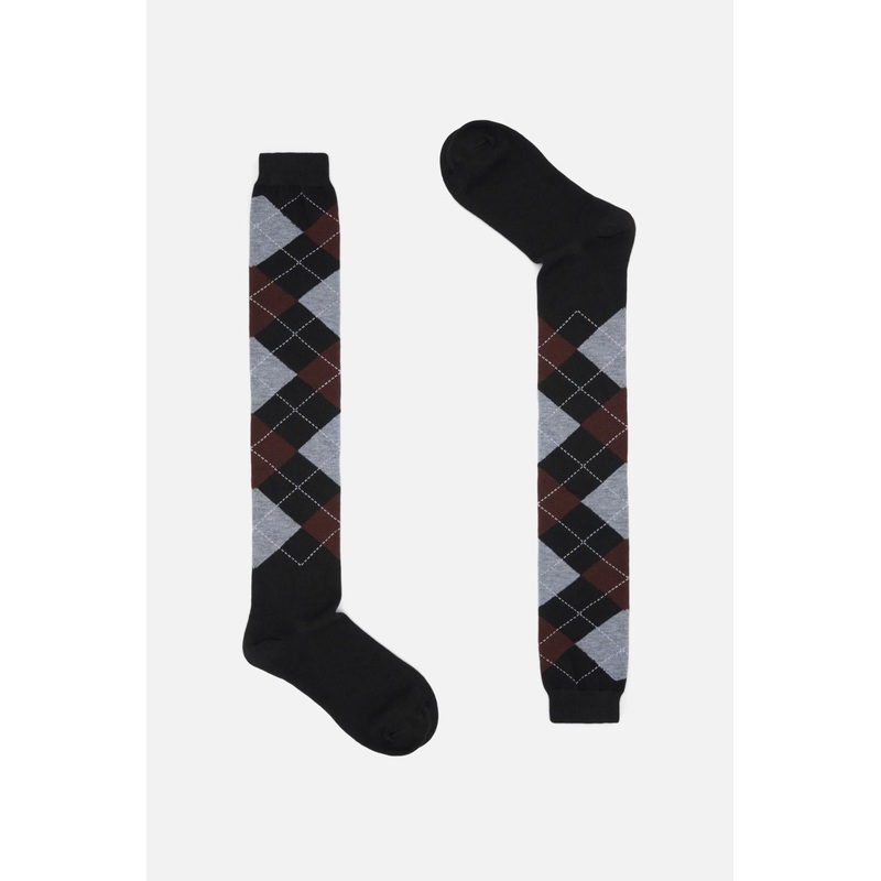 Long Argyle Socks