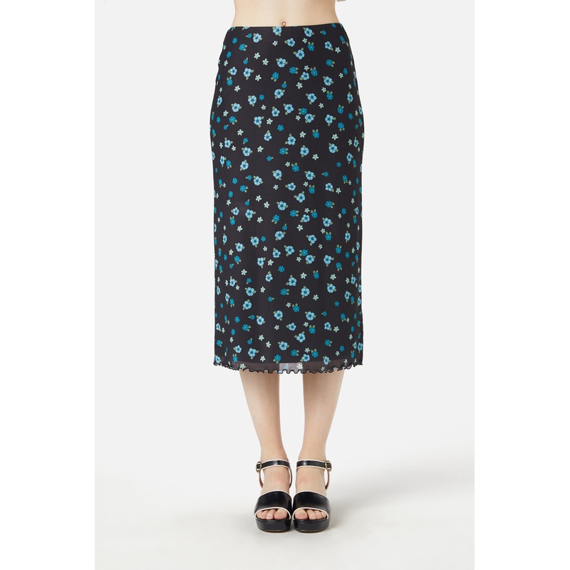 Petal Mesh Skirt