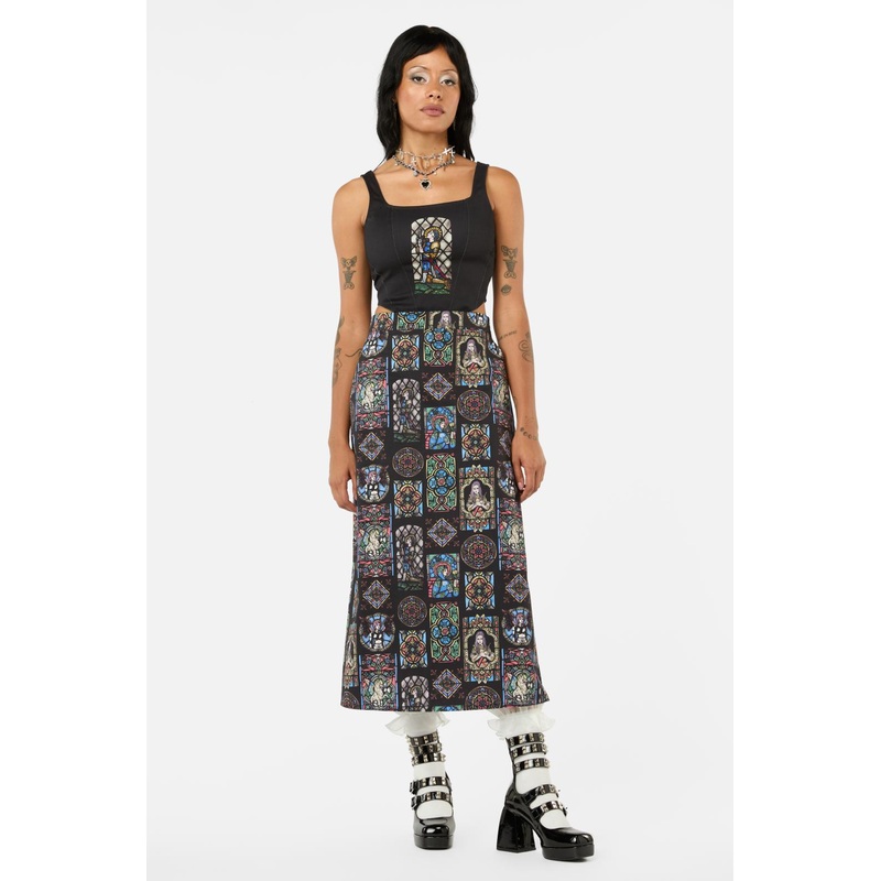 Vitrail Printed Skirt