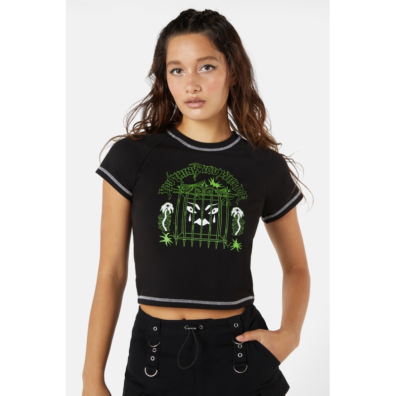 You Think You Will Die Raglan Tee