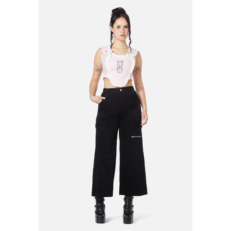 Dolly Cord Wide Leg Cargo
