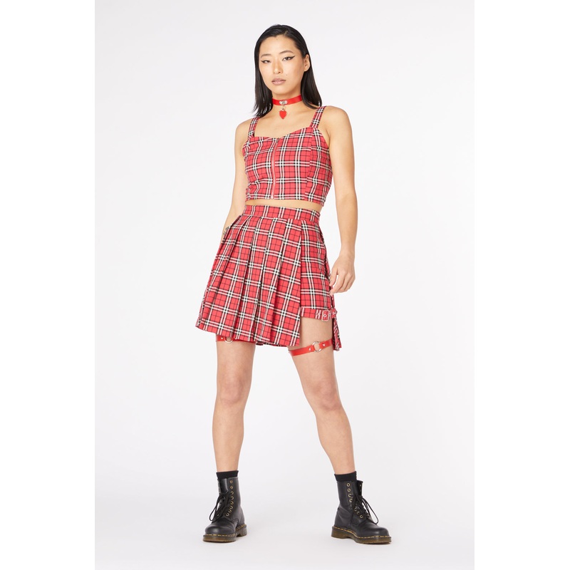 Nah Tartan Buckle Skort