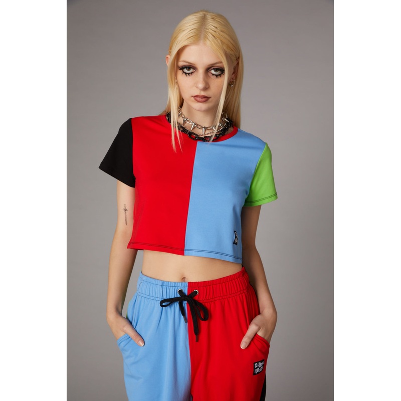 80S Colour Block Tee