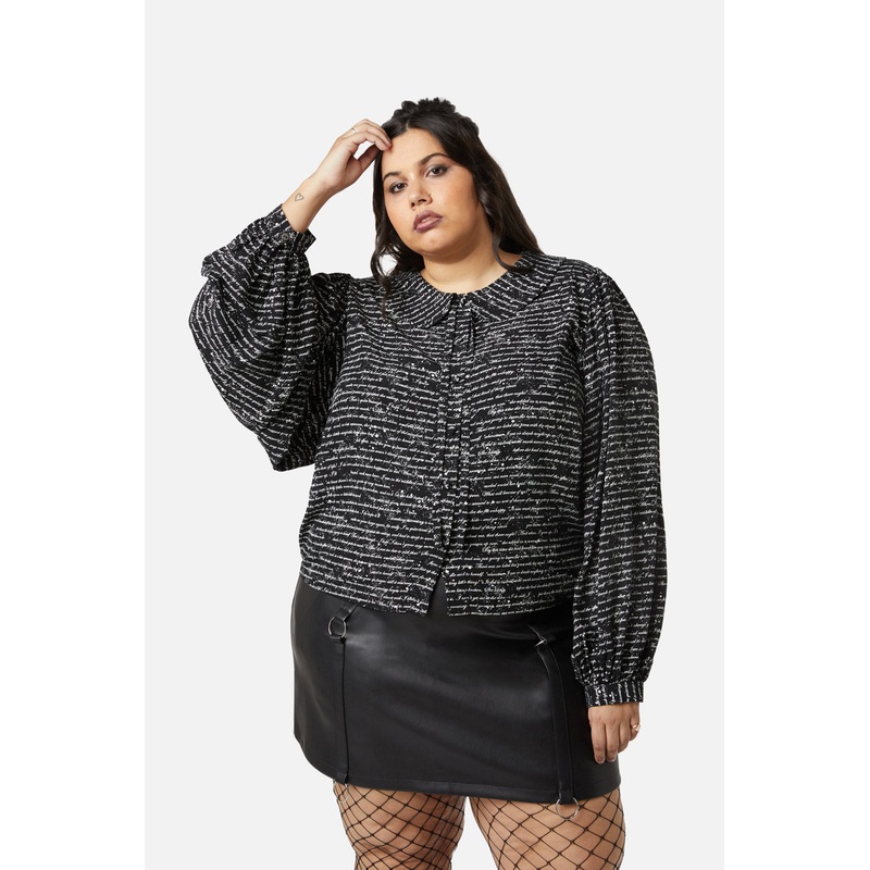 Curve Read It Again Blouse