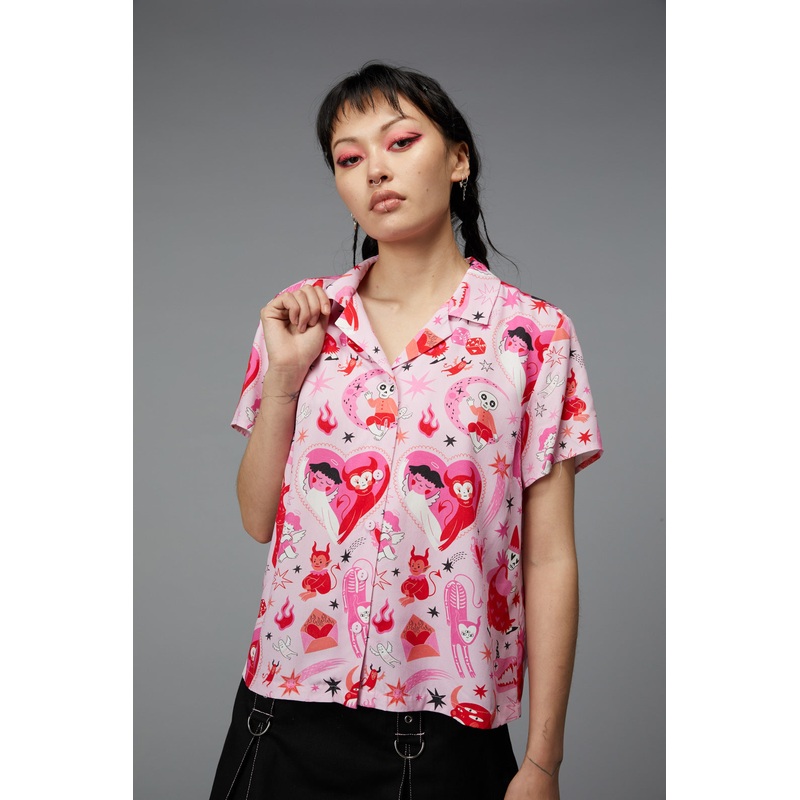 Devil Dance Party Blouse