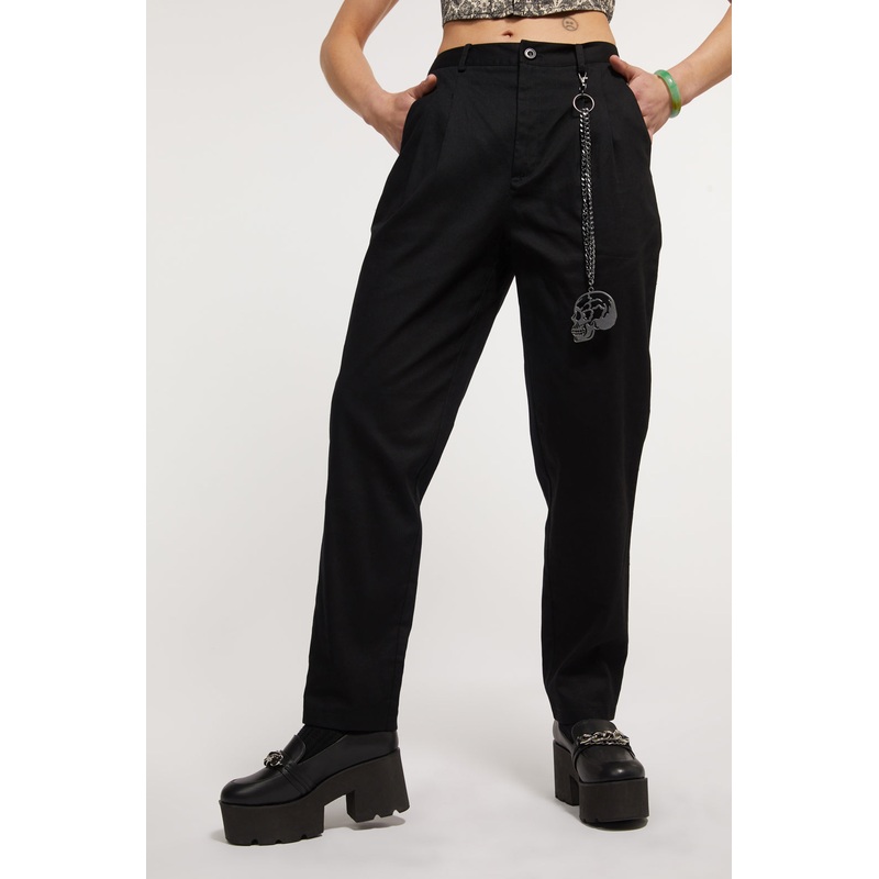 Goth Chain Clip Pants