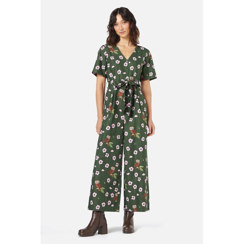 Poppy Owl Jumpsuit
