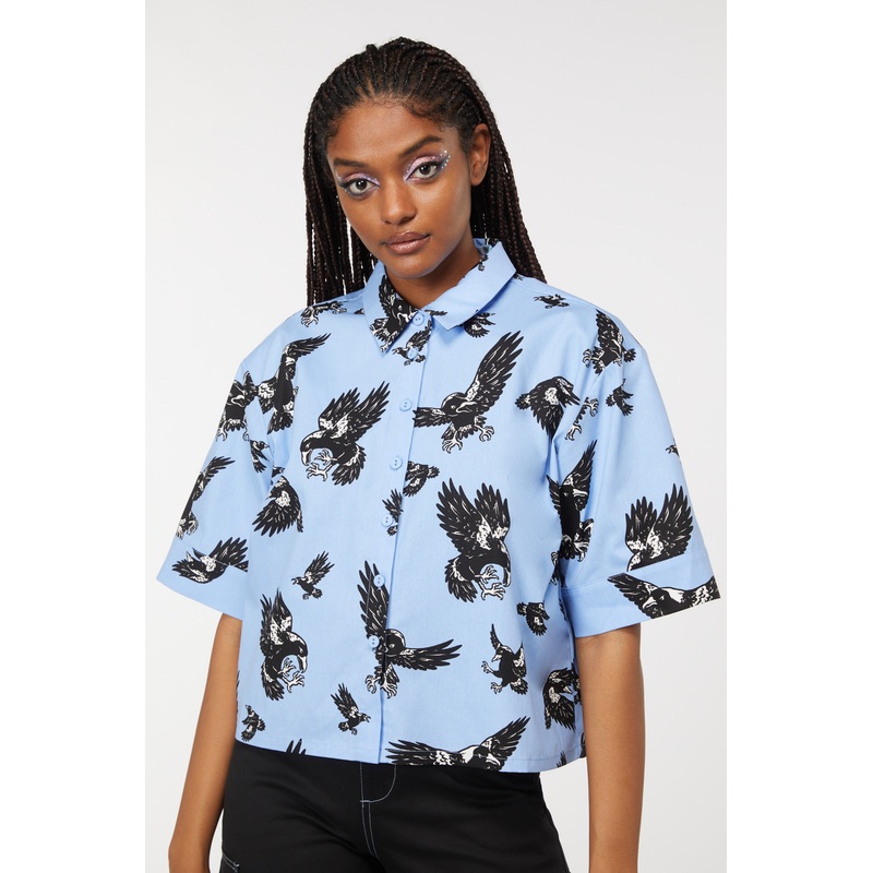 Swoopin Magpie Oversize Shirt