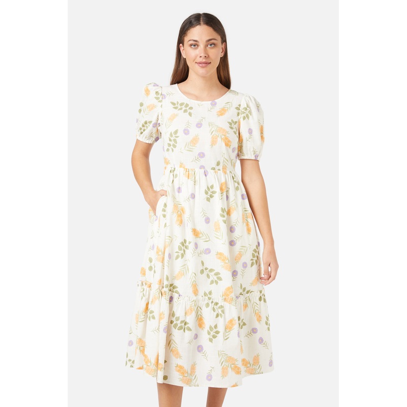 Wild Flower Midi Dress