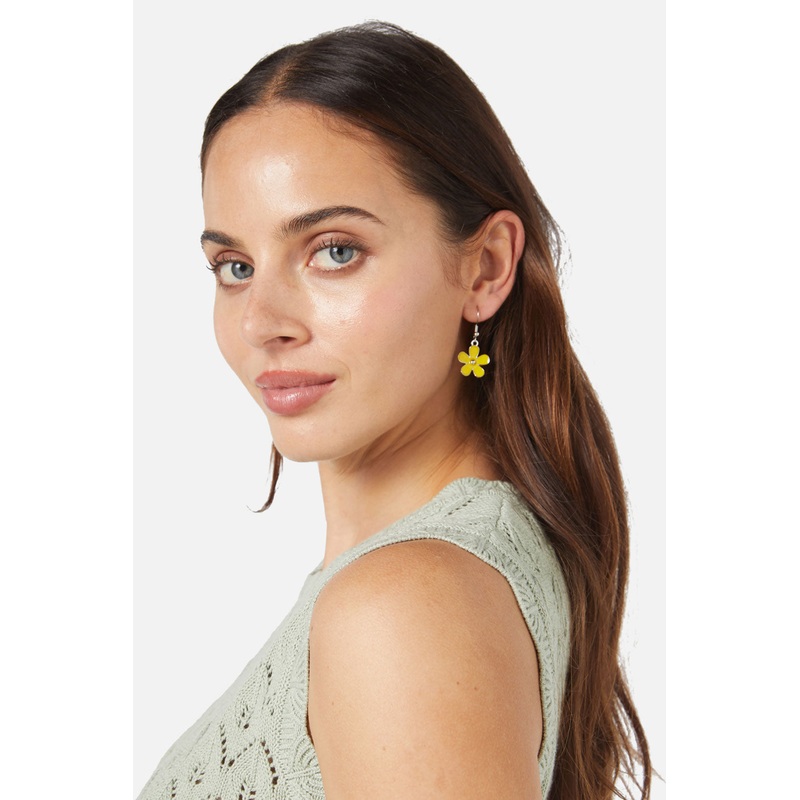 Coloured Daisy Earrings