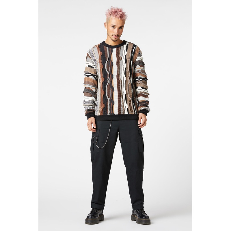 Corpse Textured Knit Jumper
