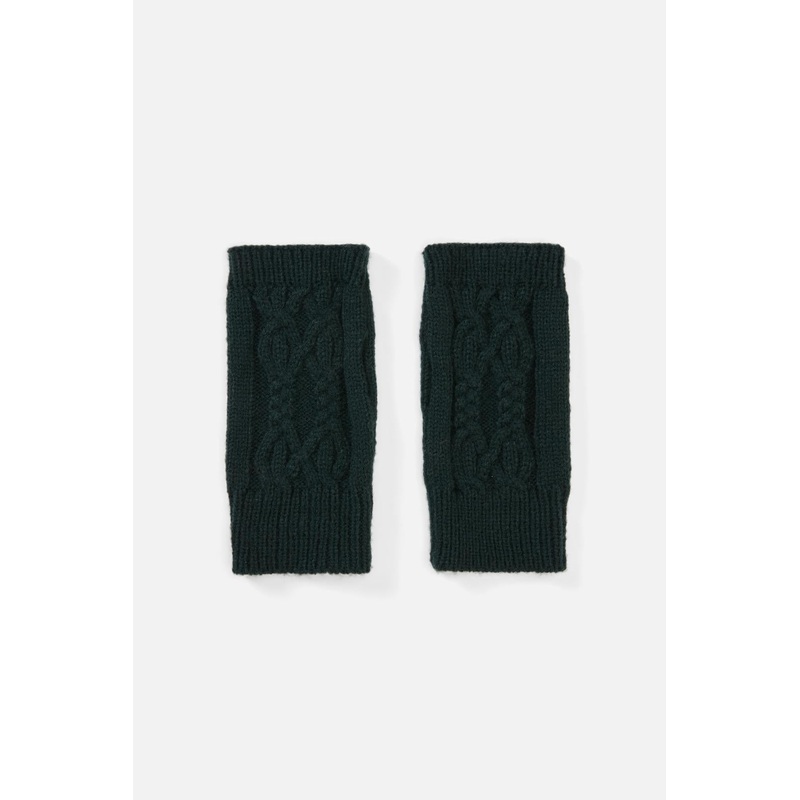 Dark Teal Fingerless Gloves