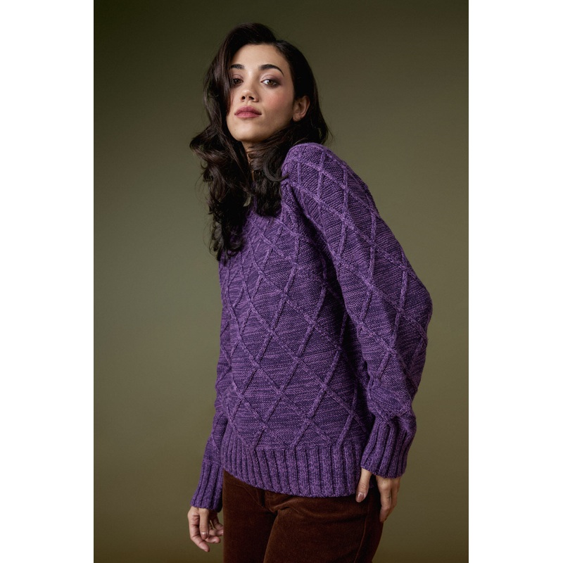 Demi Diamond Knit Jumper