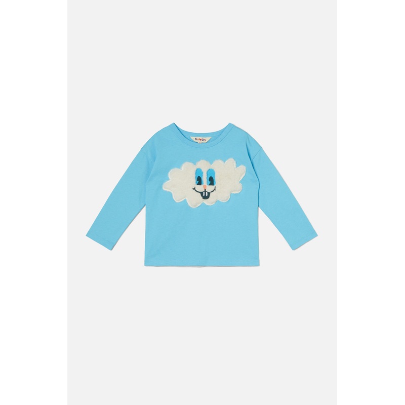Fluffy Clouds Kids Ls Tee