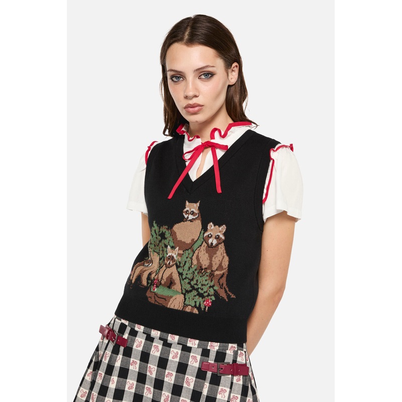 Haus Of Raccoon Knit Vest