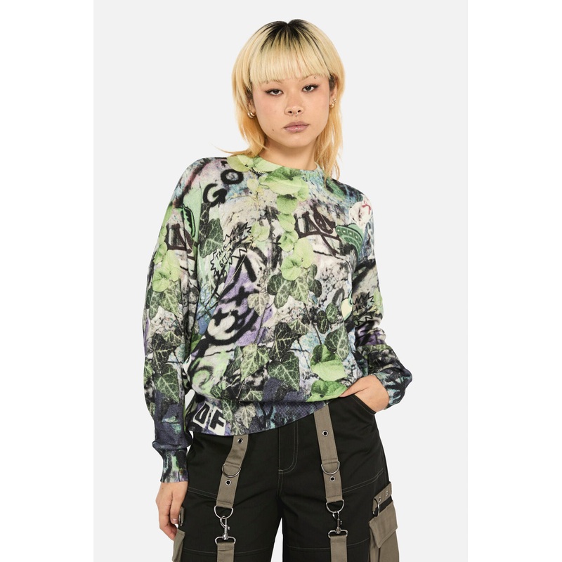 Laneway Graphic Relaxed Knit