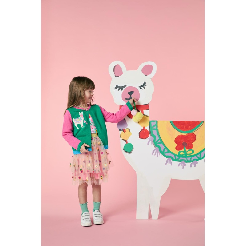 Llama Kids Cardigan